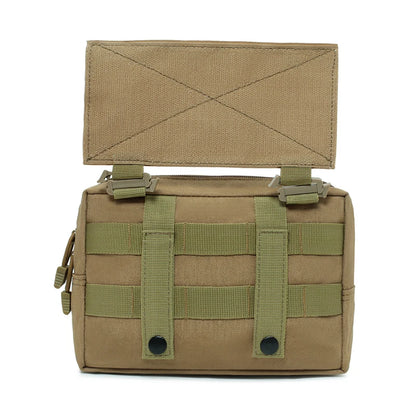 Outdoor Tactical Vest Drop Pouch Molle EDC Dump Pouch Utility Bag For D3 Chest Rig MK3 Vest Plate Carrier Storage Bag