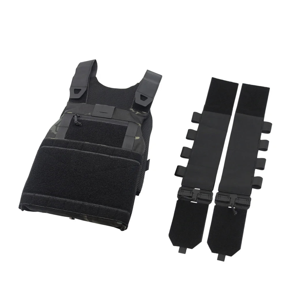 VULPO FCSK 2.0 Tactical Vest Lightweight Hunting Airsoft Combat Vest CS Game Quick Release Elastic Cummerbund Vest