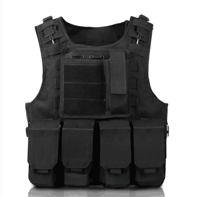 Tactical Hunting Camouflage Vest Combat Security Waistcoat Army CS Game Airsoft Assault Molle Vest Equipment Outdoor Clothing