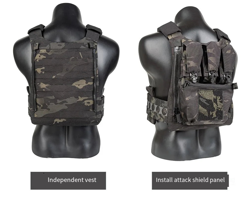 FCPC V5 Laser Cut Lightweight Tactical Vest Set - Outdoor Gear for Paintball Airsoft