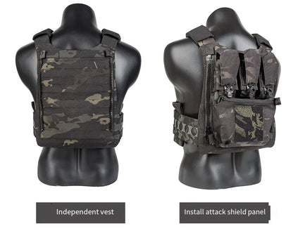 FCPC V5 Laser Cut Lightweight Tactical Vest Set - Outdoor Gear for Paintball Airsoft
