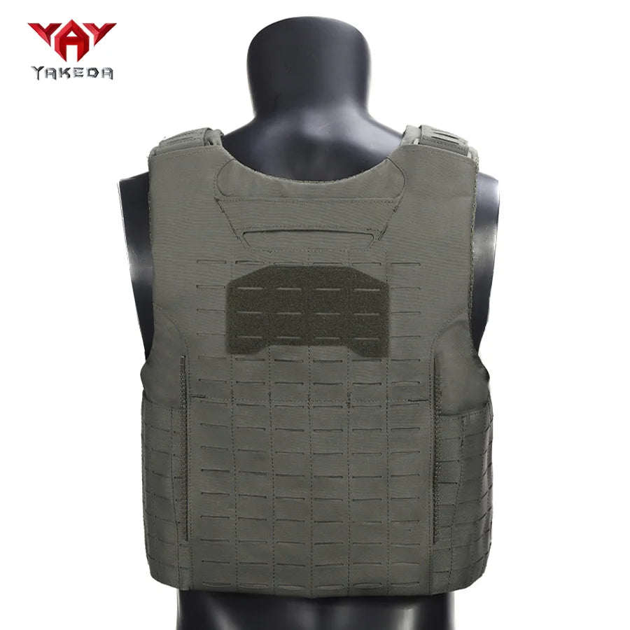 YAKEDA oversized hidden triple equipment bag hunting vest laser cutting technology tear resistant and wear-resistant material