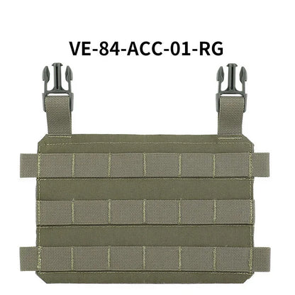 HS Style Thorax MOLLE Placard Chest Rig Tactical Vest Plate Carrier Front Flap Panel LV119 Mission Expansion Hunting Airsoft