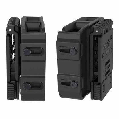 Universal Double Magazine Pouch with Belt Clip for Various Caliber Single Or Double Stack Magazines