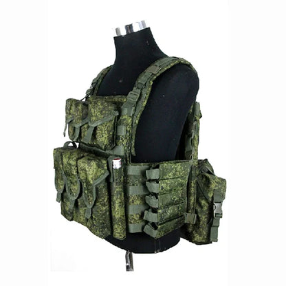 Russian 6B46 Tactical Vest EMR Chest Rig With EVA Plate + AK Sub Magazine Pouch Accessories Outdoor Combat Equiment