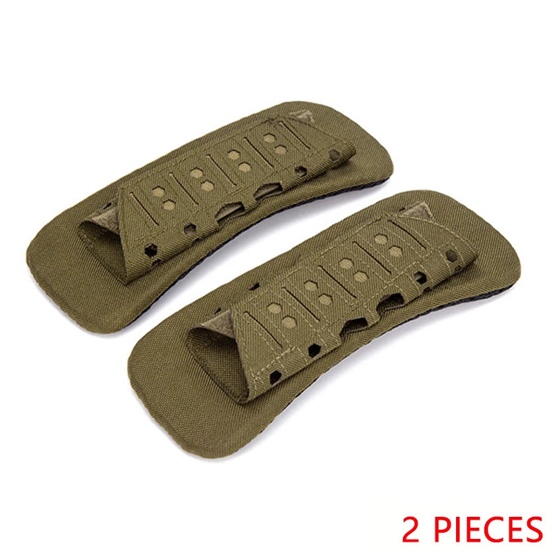Shock-Absorbing Breathable Tactical Vest Shoulder Pads with Shock Absorption for Outdoor Backpack Vest Hunting Shooting Training