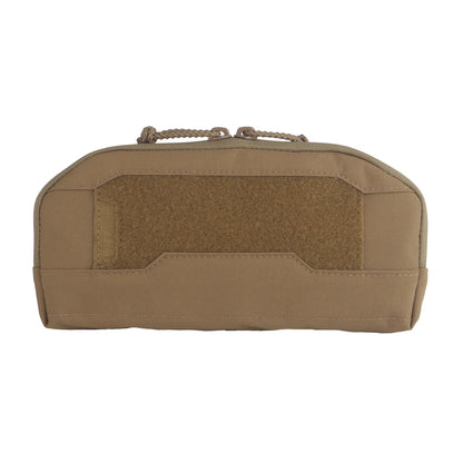 Wide Tactical Admin Pouch For Triple Magazine Pocket Storage Compact Bag Plate Carrier Hunting Airsoft Molle Front Placard Pouch