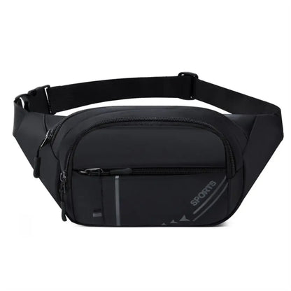 Waterproof Waist Bag Korean-style High-capacity Outdoor Sports Fanny Pouch Canvas Child Banana Bag for Girls Kids Bag