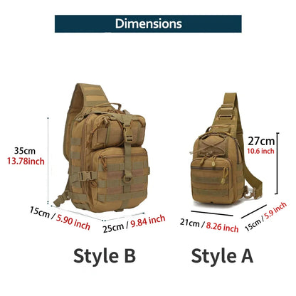 Tactical Assault Pack Sling Backpack Waterproof Rucksack Bag for Outdoor Hiking Camping Hunting Trekking Travelling Wholesale