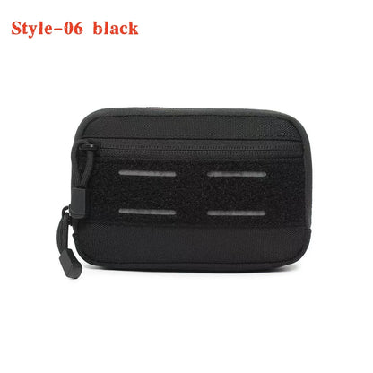 IFAK EDC Bag Tactical Molle Admin Pouch Waist Bag Hunting Vest Emergency Tool Kit Outdoor First Aid Kit Camping Survival Bag