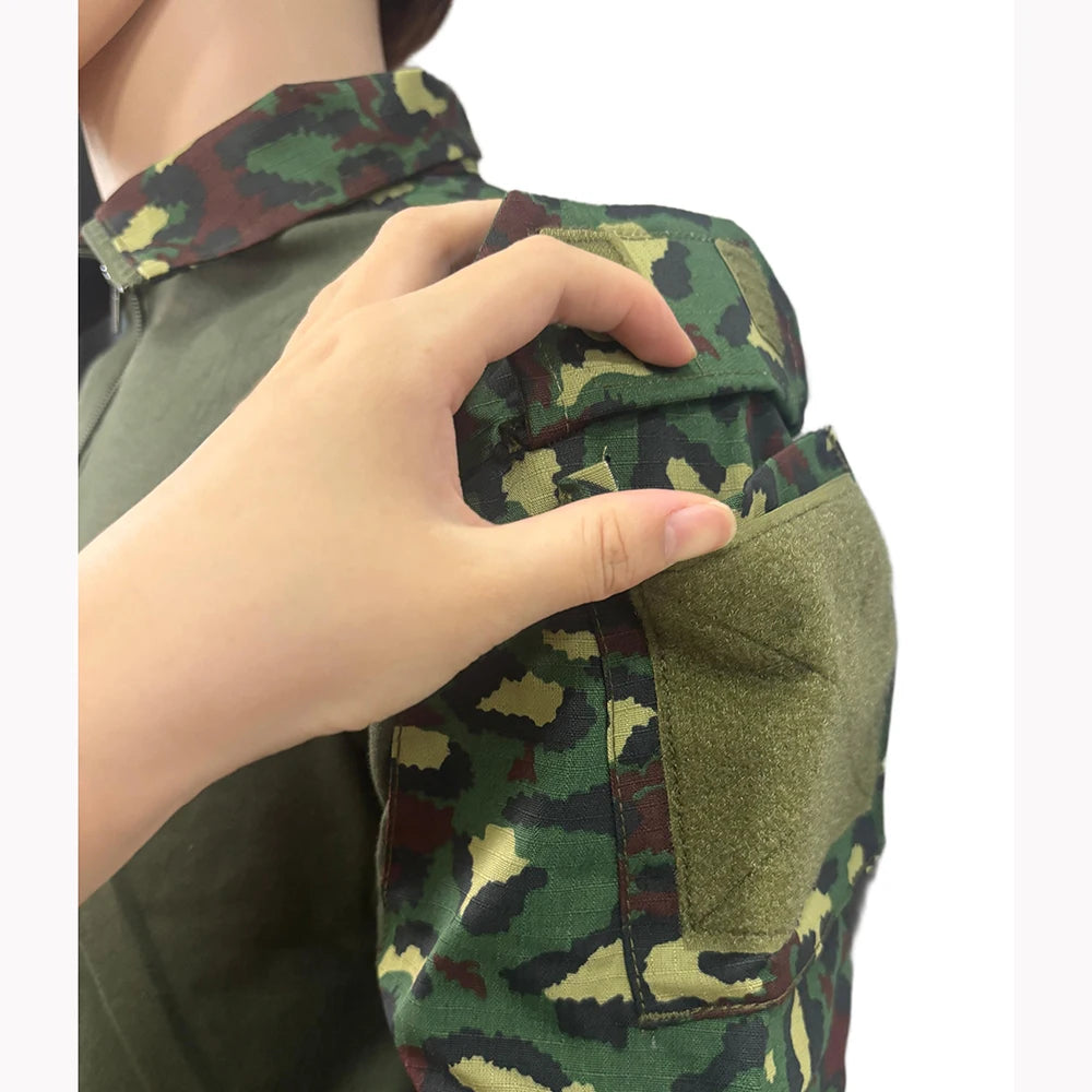 G2 Frog Suit American Training Suit Set Ghana Leopard Print Camouflage Outdoor Tactical Wear-Resistant And Breathable
