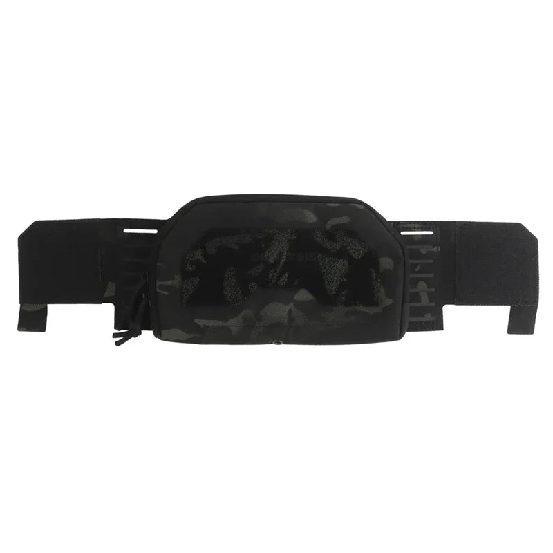 Tactical Admin Pouch with Multi-caliber 5.56 9mm Triple Mag Pouch MOLLE Front Placard System 2nd Layer Airsoft Pouches