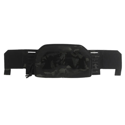Tactical Admin Pouch with Multi-caliber 5.56 9mm Triple Mag Pouch MOLLE Front Placard System 2nd Layer Airsoft Pouches