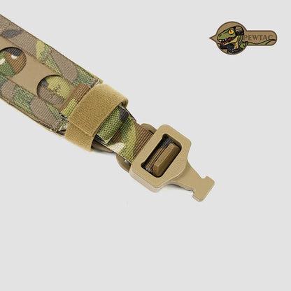 PEW TACTICAL Ferro Style BORA Tactical Belt with Inner Belt - Import C Board Rigid Battle Belt - Molle Duty Belt for Outdoor Hik