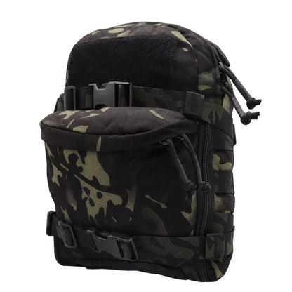 Tactical Hydration Bag Vest Molle Backpack Carrier Pack Outdoor Water Bag for Hunting Tactical Vest Backpack Plate Carrier