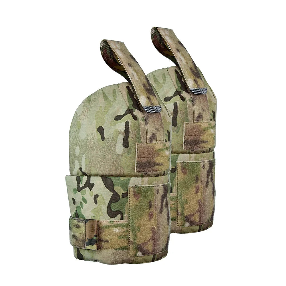 1 Pair Tactical Bicep Shoulder Protector Pads Comfortable Hunting Plate Carrier Shoulder Armor Expand Adjustable Protection Acce