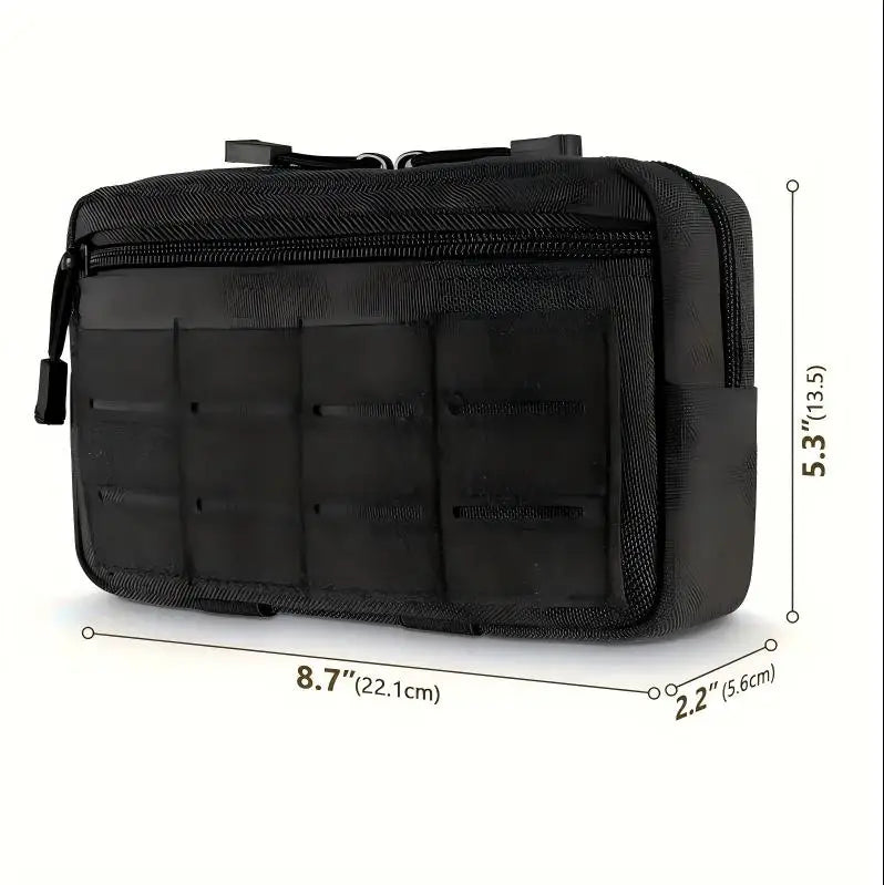 MOLLE Outdoor Waist Bag Portable Accessory Pouch Outdoor Phone Storage Bag for Cycling Camping Hiking Travel Unisex Gift