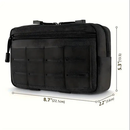 MOLLE Outdoor Waist Bag Portable Accessory Pouch Outdoor Phone Storage Bag for Cycling Camping Hiking Travel Unisex Gift