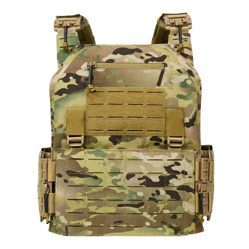 1000D Nylon Large Multicam Chaleco Tactico 28x35cm Plate Carrier Ranger Green Tactical Vest for SAPI 11*14 Inch Plate