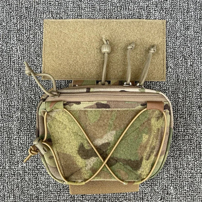 Tactical Hanging Abdominal Pouch Airsoft Chest Rig D3CRM MK3 MK4 V2 EDC Drop Down Bag Vest Plate Carrier Sundry Bag