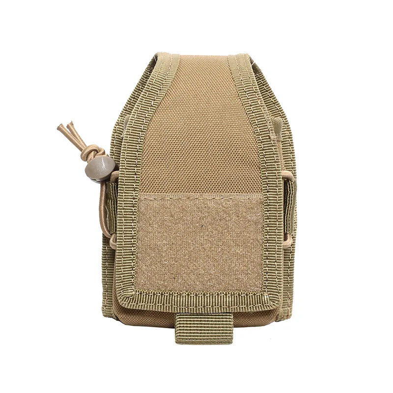 6 Style Tactical Molle Radio Holder Portable Walkie Talkie Pouch Case Radios Holster Bag Camping Hunting Accessories