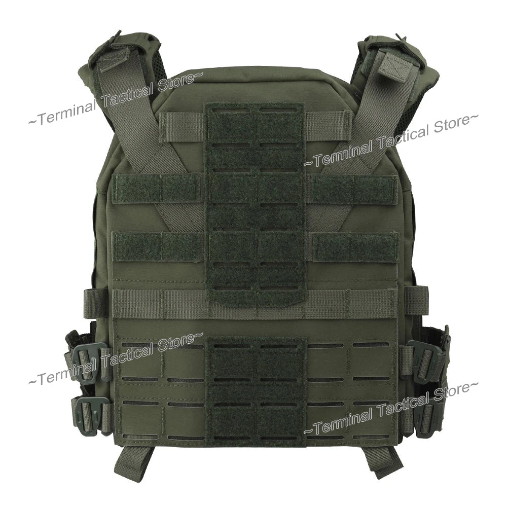 Tactical KZ Plate Carrier Hunting Vest Comfort Lightweight Utility MOLLE Adjustable Quick Release K-Z Body Armor Airsoft Gear