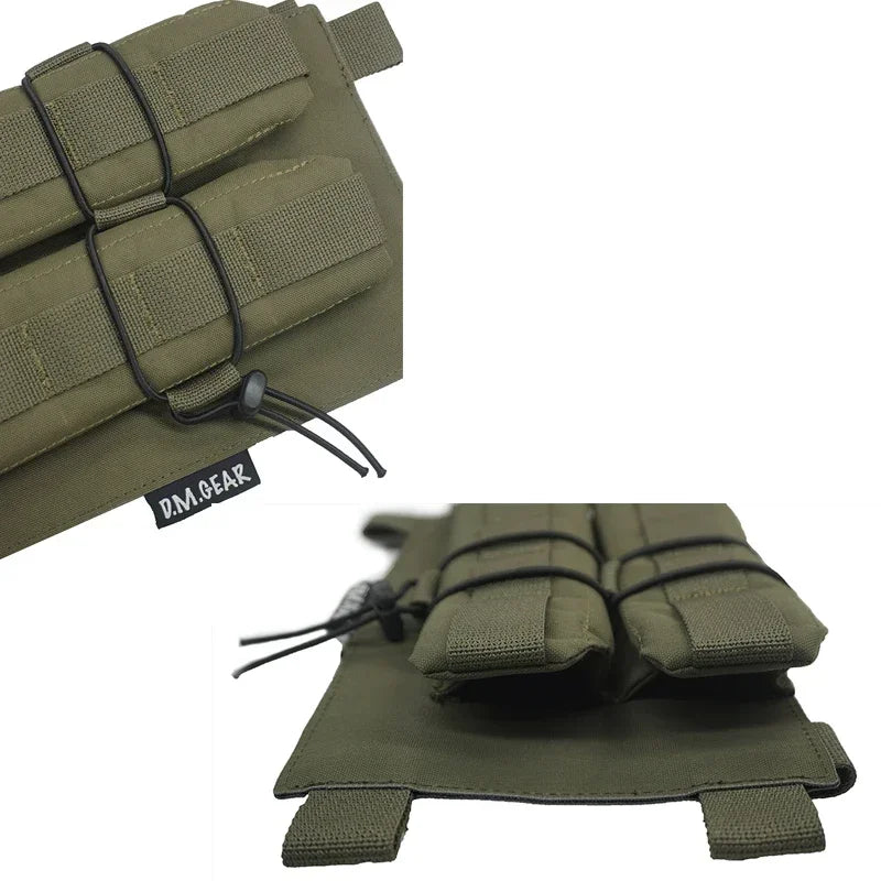 Tactical P90 Magazine Pouch Molle Double Mag Pouch Plate Carrier Airsoft Magazine Holster Bag Gear