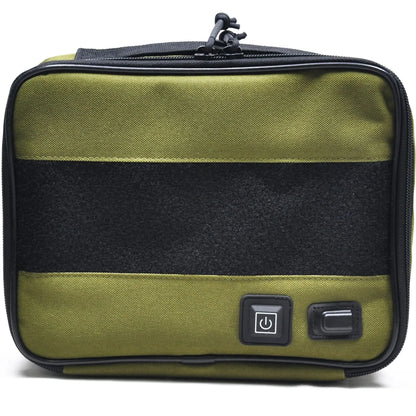 SOETAC Tactical Warmer Gun Bag Molle Nylon Handgun Bag Portable Pistol Case Soft Protective Storage Hunting Handbag Padded