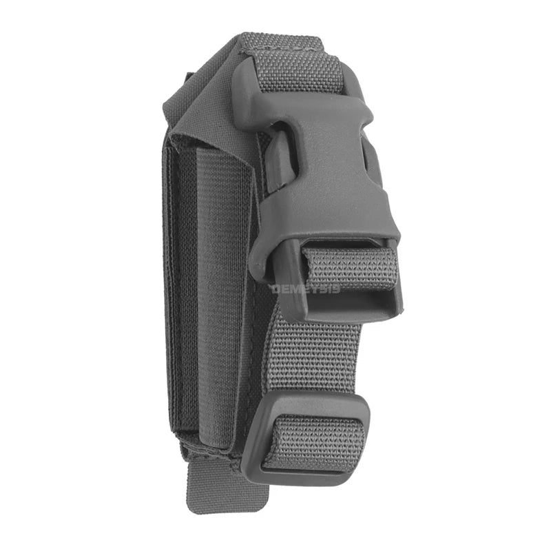 Tactical Compact Grenade Pouch for M67 MOLLE Combat Single Magazine Bag Elastic Hunting Airsoft Training Gear Frag Pouches