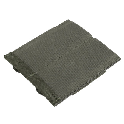 OPHIDIANTAC Lightweight Elastic Double 9MM Mag Pouch Back MOLLE Design for Plate Carrier or Chest Rig
