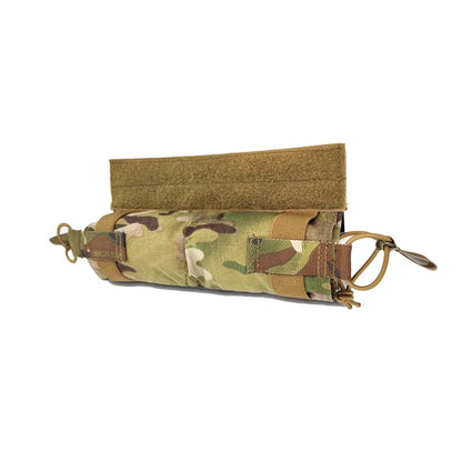 Tactical Horizontal Side Pull Magazine Pouch Multicam Plate Carrier Mag Pouch Airsoft Vest Molle Abdominal Drop Bag