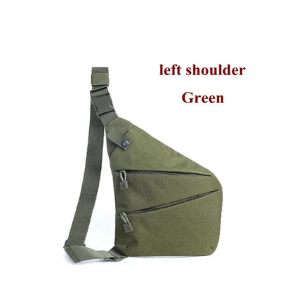 Concealed Carry Tactical Storage Gun Bag Multifunctional  Holster Pocket Men's Anti-theft Hunting Shoulder Chest Bag