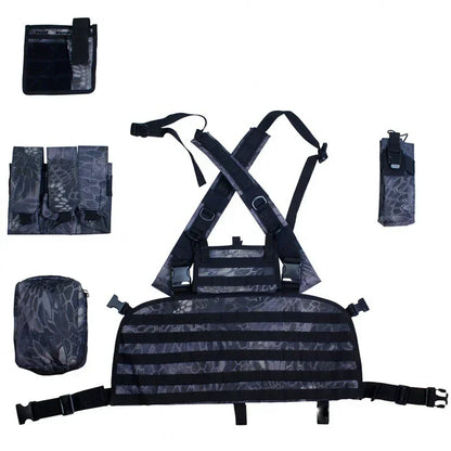 Tactical Vest CS Game Airsoft Assault Molle Vest Equipment Outdoor Clothing Hunting Camouflage Vest Combat Security Waistcoat