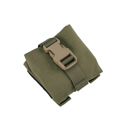 Tactical Molle Recycle Pouch Drop Pouch Portable Folding Recovery Storage Bag Outdoor Hunting  Waist Pack Bags