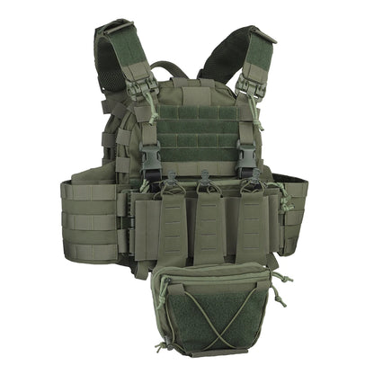 ARC Tactical Vest Plate Carrier with Quick Release Buckle 5.56  Magazine Pouch MOLLE Front Panel Militar Airsoft Hunting Vest