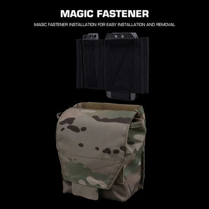 Multifunctional Sundries JSTA Pouch Insert Plate For 9MM 5.56 7.62 Magazine Holder Quick Release Hunting Shooting Airsoft Gear