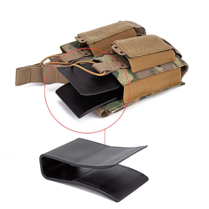 1/2/3/4 PCS Tactifans MAG Insert,Nylon Wedge Mag Pouch Insert 5.56,Molle Magazine Insert for 556 762 Open Top Magazine Pouches