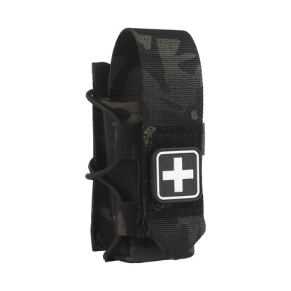 Tactical Tourniquet Pouch Versatile TQ Holder Quick Deploy Trauma Kit Storage Molle Clip Combat Belt Hunting Vest Accessories