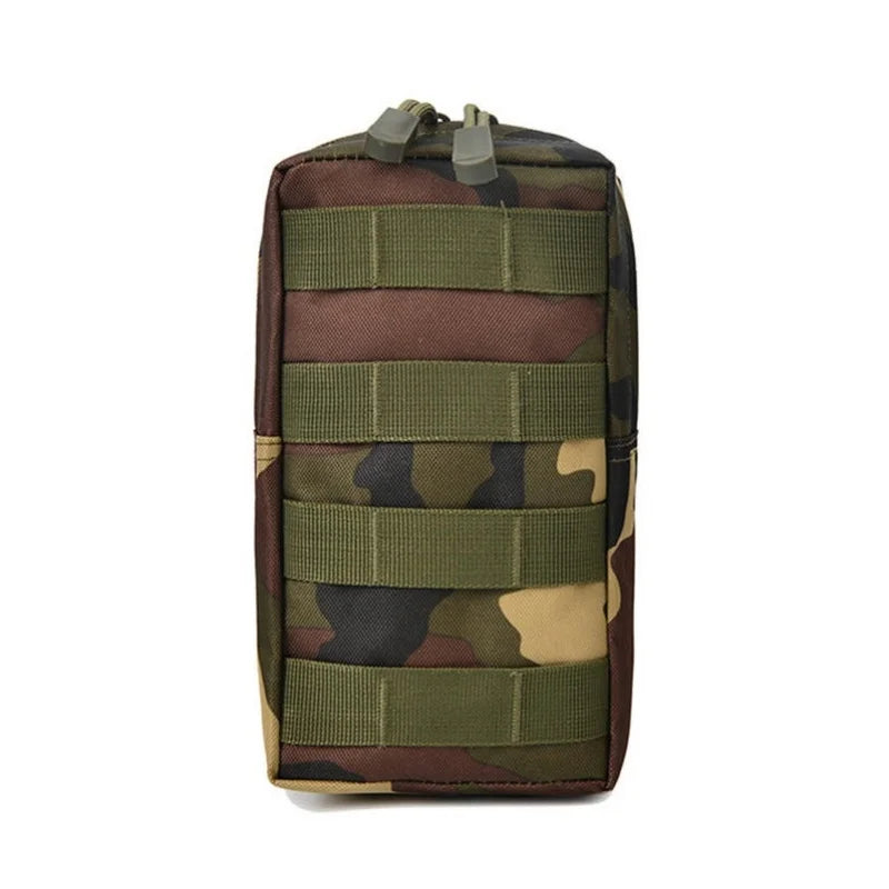 Outdoor Tactical Pouch Oxford EDC Molle Tool Pack Zipper Waist Accessories Durable Belt Camo Bag For Hunting Hiking Sports