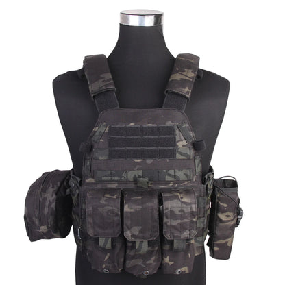 Emersongear For LBT6094 Style Plate Carrier W/3 Pouches Hunting Vest Protective Gear Body Guard Armor Hiking
