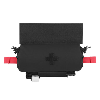 KRYDEX Tactical First AID Trauma Pouch Roll Up Medic Pouch EMT IFAK Dangler Drop Dump Pouch for Vest Chest Rig