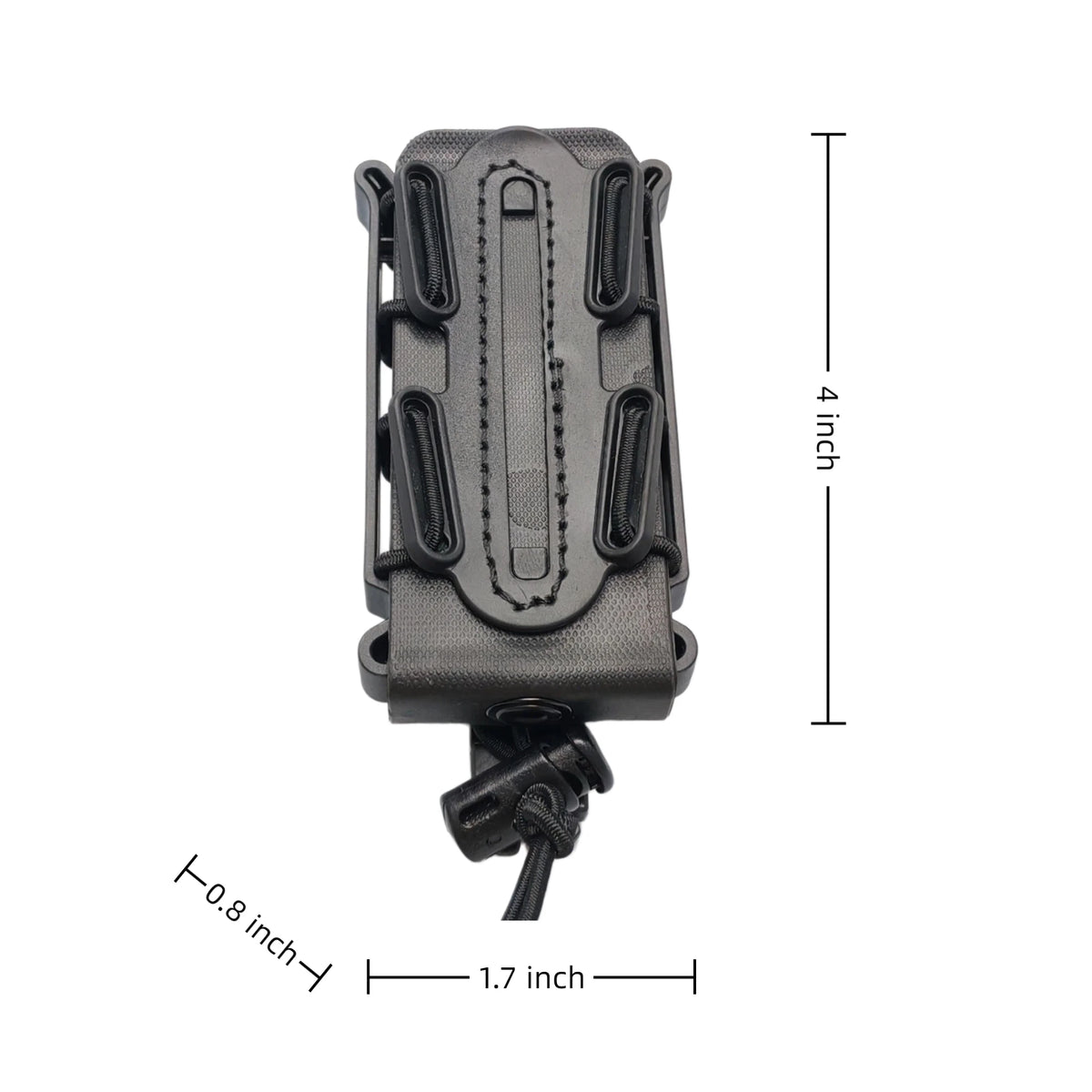Tactical Molle 9mm Magazine Pouch Pistol Mag Holder Belt Clip G 17 19 M9 Fastmag Soft Shell Adjustable Hunting Airs