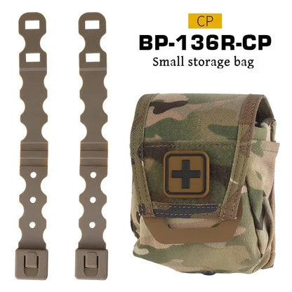 MOLLE First Aid Waist Bag – Portable Survival Kit Pouch, Camo EDC Accessory Bag for Outdoor Hunting