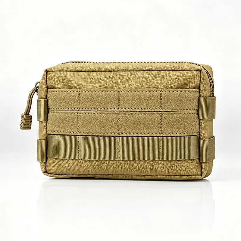 Multifunctional Tactical Pouch EDC Tool Storage Kit with Molle System for Mobile Phone Case Bag Hunting Exploration Hike