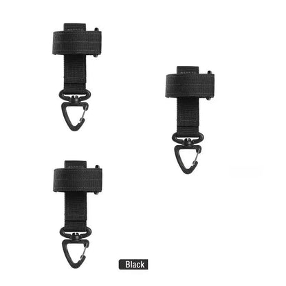 Molle Tactical Keychain Glove Holder Strap Nylon Gear Keeper for Outdoor Tools