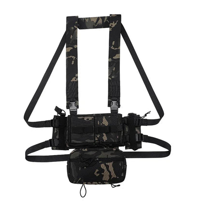 Molle Tactical MK3 Chest Rig Multicam Chassis SACK Pouch Harness M4 AK Magazine Pouch Airsoft Paintball Accessories Hunting Vest