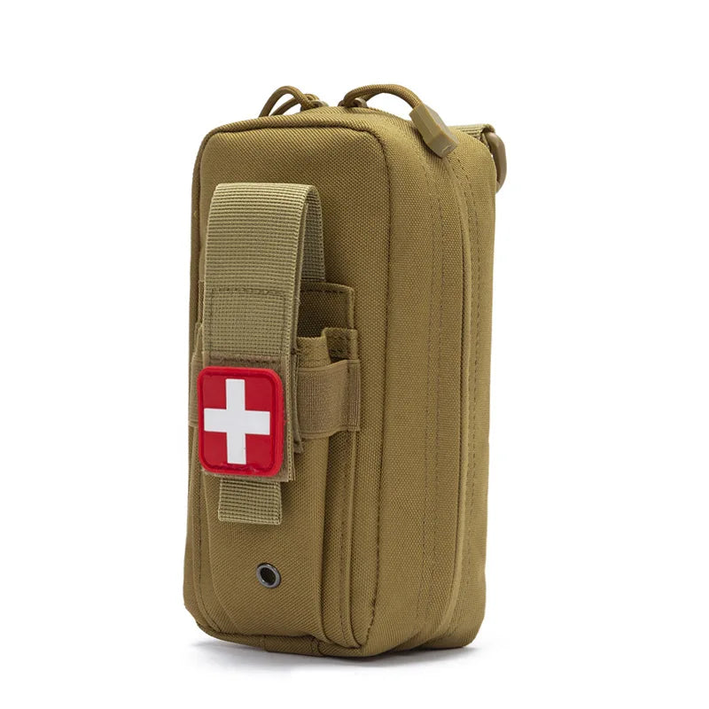 Tactical Medical Pouch MOLLE First Aid Bag IFAK Pouch Tourniquet Holder Thigh Bag with Tactical Thigh Rig Panel