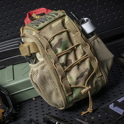 First Aid Pouch Survival Kit Tactical Quickly Disassemble IFAK Pouch Camping Hunting Bag Waist Bag Equipment