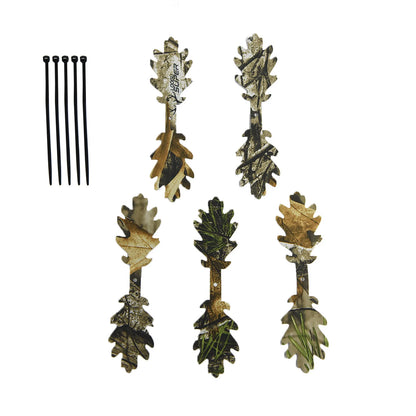 5Pcs 3D Camouflage Strip Tactical Decor Accessories For Helmet Backpack Ghillie Suit Outdoor Hunting Camo Decoration Accessories