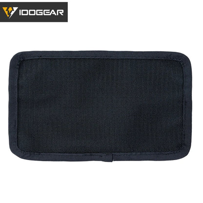 IDOGEAR Tactical Mesh Pouch Insert Modular Bag Compartment Utility Organizer Admin Pouch EDC Pocket with Hook Fasteners 35112